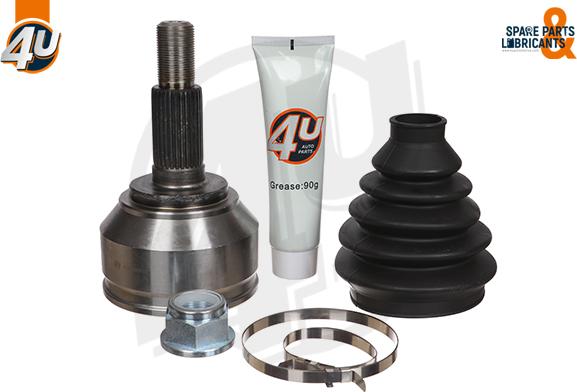 4U Autoparts 51193VV - Šarnīru komplekts, Piedziņas vārpsta adetalas.lv