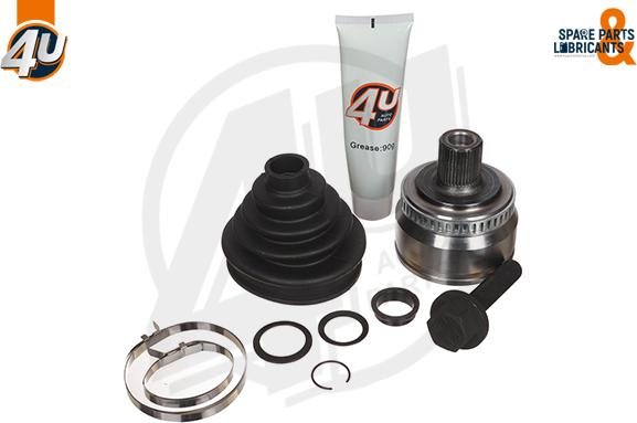 4U Autoparts 51164VV - Šarnīrs, Piedziņas vārpsta adetalas.lv