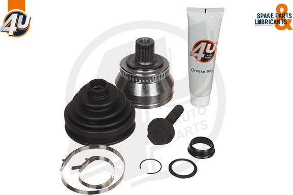 4U Autoparts 51205VV - Šarnīru komplekts, Piedziņas vārpsta adetalas.lv