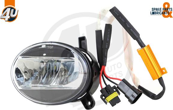 4U Autoparts 60278AU - Miglas lukturis adetalas.lv