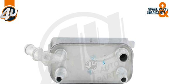 4U Autoparts 14331LR - Eļļas radiators, Motoreļļa adetalas.lv