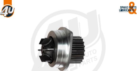 4U Autoparts 13277PU - Ūdenssūknis adetalas.lv