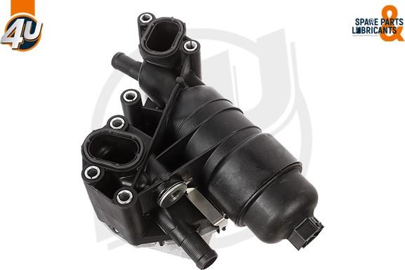 4U Autoparts 17397RN - Eļļas radiators, Motoreļļa adetalas.lv