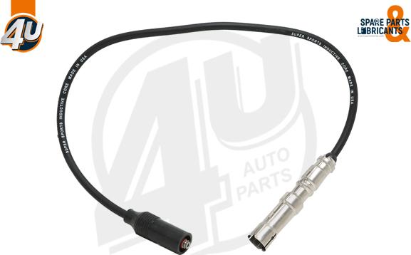 4U Autoparts 36002VV - Augstsprieguma vadu komplekts adetalas.lv