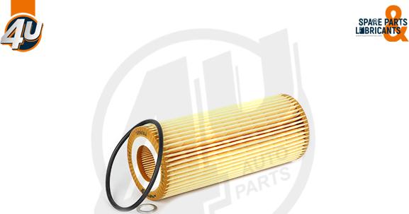 4U Autoparts 33560BW - Eļļas filtrs adetalas.lv