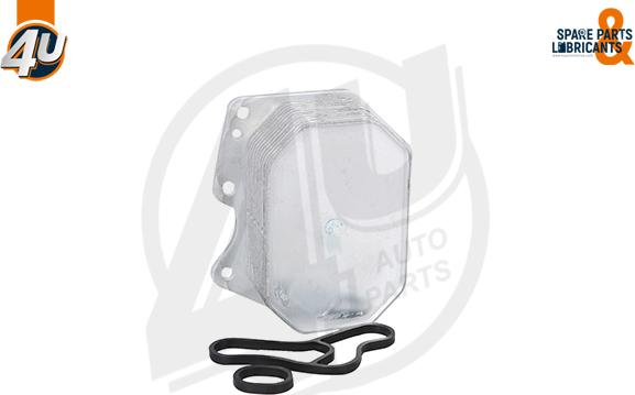 4U Autoparts 33585PU - Eļļas radiators, Motoreļļa adetalas.lv