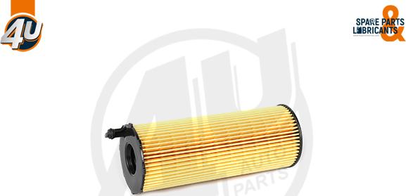 4U Autoparts 33882VV - Eļļas filtrs adetalas.lv