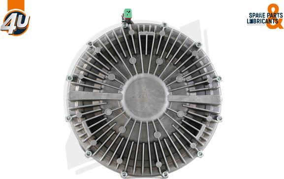 4U Autoparts 29300SC - Sajūgs, Radiatora ventilators adetalas.lv