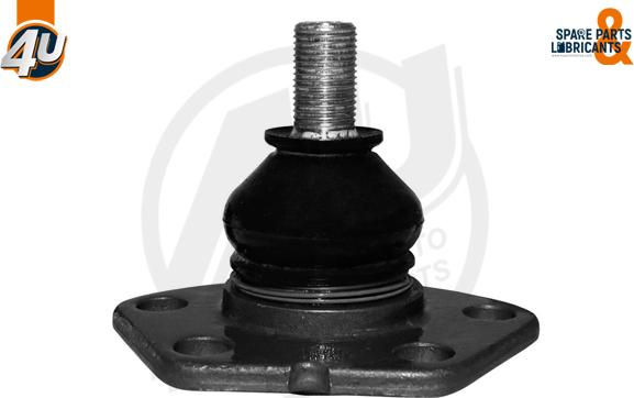 4U Autoparts B10895 - Balst / Virzošais šarnīrs adetalas.lv