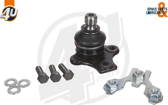 4U Autoparts B13447 - Balst / Virzošais šarnīrs adetalas.lv