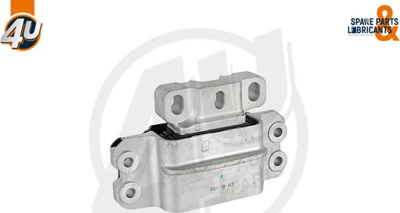 4U Autoparts U02296 - Piekare, Automātiskā pārnesumkārba adetalas.lv