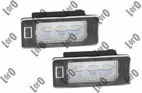 ABAKUS L03-210-0006LED - Numurzīmes apgaismojuma lukturis adetalas.lv