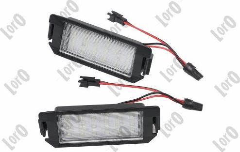 ABAKUS L19-210-0006LED - Numurzīmes apgaismojuma lukturis adetalas.lv