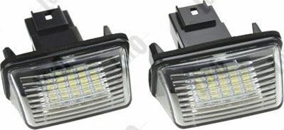 ABAKUS L38-210-0001LED - Numurzīmes apgaismojuma lukturis adetalas.lv