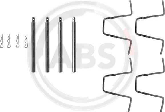 A.B.S. 1010Q - Piederumu komplekts, Disku bremžu uzlikas adetalas.lv