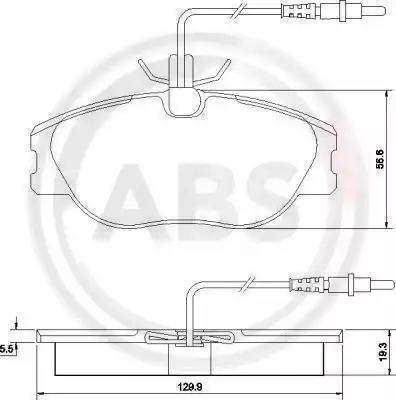 BOSCH F 026 000 052 - Bremžu uzliku kompl., Disku bremzes adetalas.lv