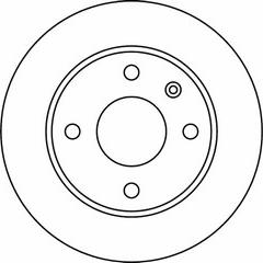 ABTEX BD291V - Bremžu diski adetalas.lv