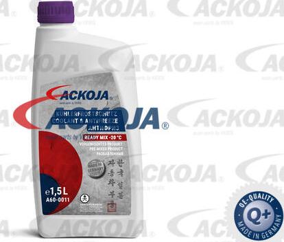 ACKOJA A60-0011 - Antifrīzs adetalas.lv