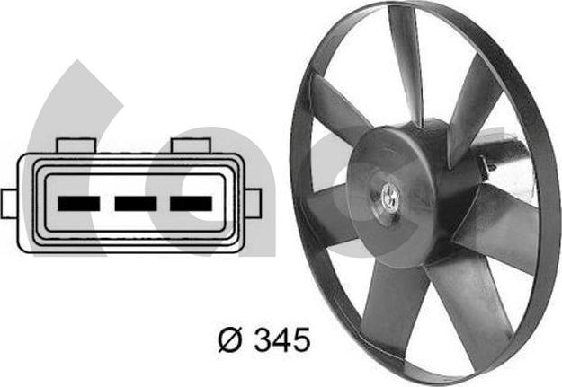 ACR 330314 - Ventilators, Motora dzesēšanas sistēma adetalas.lv