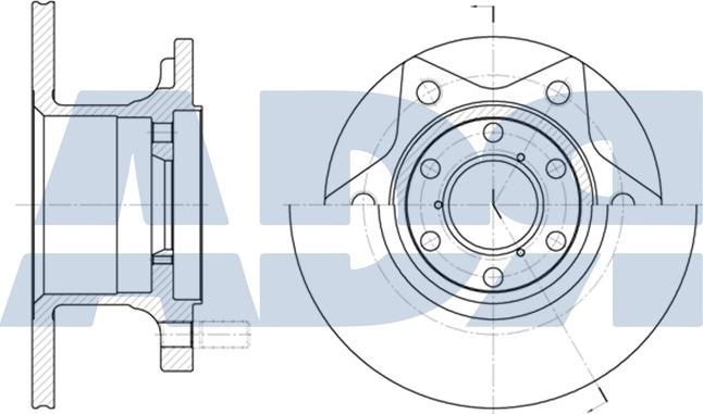 ADR 18512671 - Bremžu diski adetalas.lv