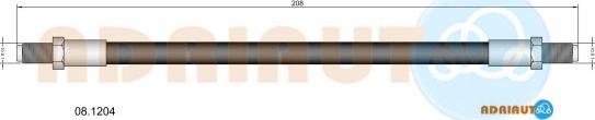 Adriauto 08.1204 - Bremžu šļūtene adetalas.lv