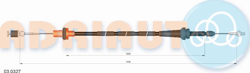 Adriauto 03.0327 - Akseleratora trose adetalas.lv