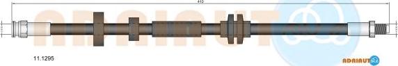 Adriauto 11.1295 - Bremžu šļūtene adetalas.lv
