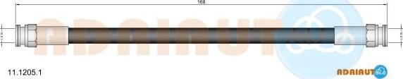 Adriauto 11.1205.1 - Bremžu šļūtene adetalas.lv