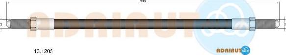 Adriauto 13.1205 - Bremžu šļūtene adetalas.lv