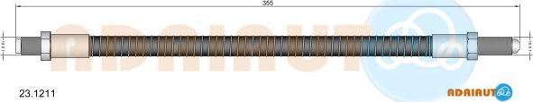 Adriauto 23.1211 - Bremžu šļūtene adetalas.lv