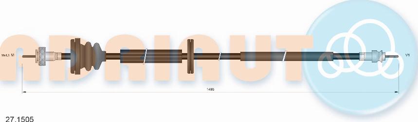 Adriauto 27.1505 - Spidometra trose adetalas.lv