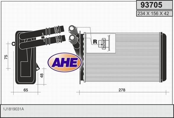 AHE 93705 - Siltummainis, Salona apsilde adetalas.lv