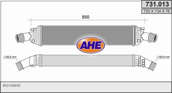 AHE 731.013 - Starpdzesētājs adetalas.lv