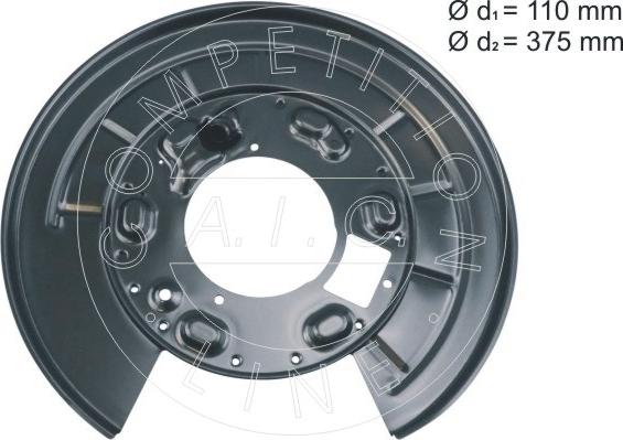 AIC 57785 - Dubļu sargs, Bremžu disks adetalas.lv