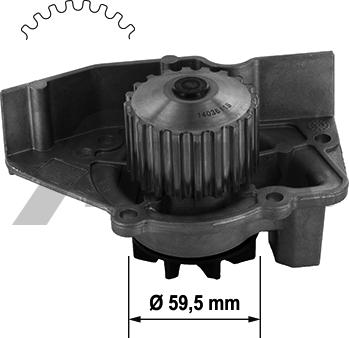 Airtex 1359 - Ūdenssūknis adetalas.lv