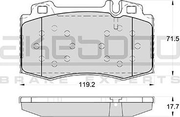 BENDIX 511206B - Bremžu uzliku kompl., Disku bremzes adetalas.lv