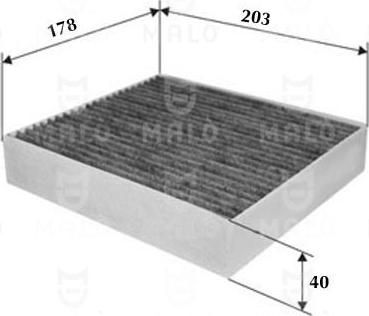 AKRON-MALÒ 1531322 - Filtrs, Salona telpas gaiss adetalas.lv