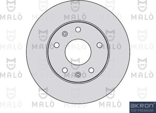 AKRON-MALÒ 1110025 - Bremžu diski adetalas.lv