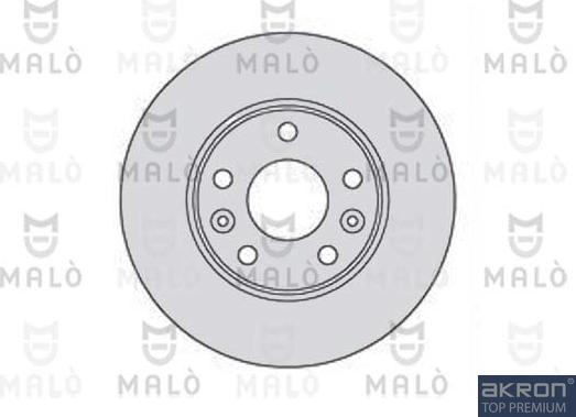 AKRON-MALÒ 1110146 - Bremžu diski adetalas.lv