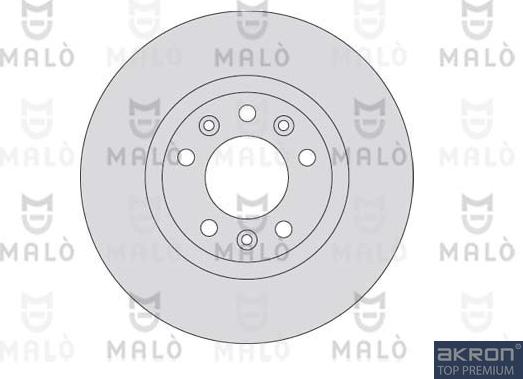 AKRON-MALÒ 1110153 - Bremžu diski adetalas.lv