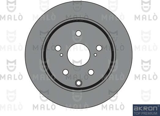 AKRON-MALÒ 1110251 - Bremžu diski adetalas.lv