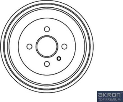 AKRON-MALÒ 1120047 - Bremžu trumulis adetalas.lv