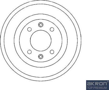 AKRON-MALÒ 1120056 - Bremžu trumulis adetalas.lv