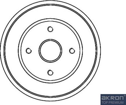 AKRON-MALÒ 1120052 - Bremžu trumulis adetalas.lv