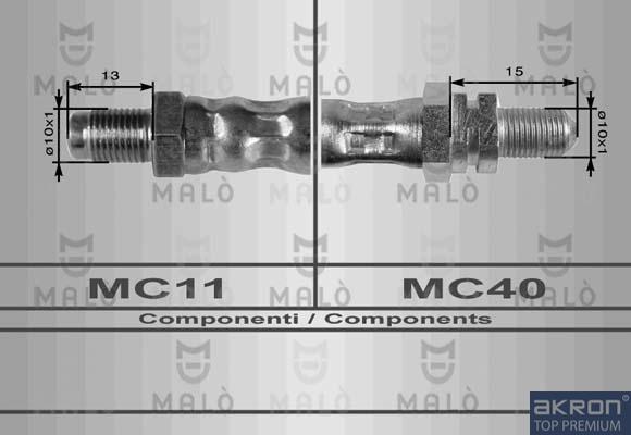 AKRON-MALÒ 8600 - Bremžu šļūtene adetalas.lv