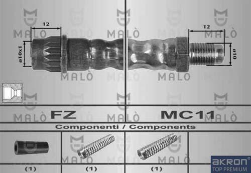 AKRON-MALÒ 80211 - Bremžu šļūtene adetalas.lv