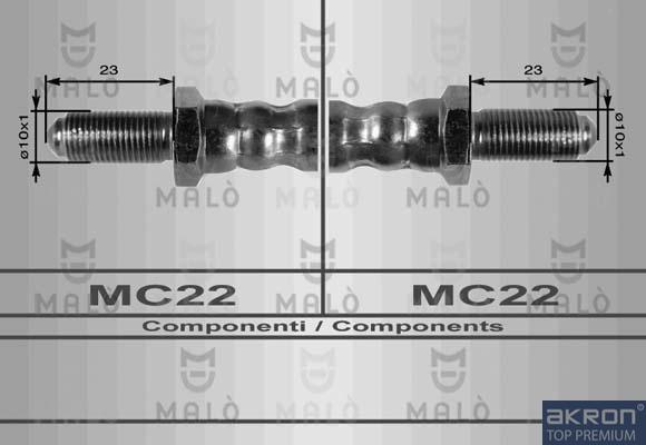 AKRON-MALÒ 8283 - Bremžu šļūtene adetalas.lv