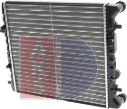 AKS Dasis 491120N - Radiators, Motora dzesēšanas sistēma adetalas.lv