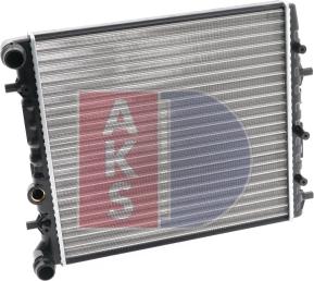 AKS Dasis 491120N - Radiators, Motora dzesēšanas sistēma adetalas.lv