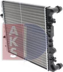 AKS Dasis 491120N - Radiators, Motora dzesēšanas sistēma adetalas.lv